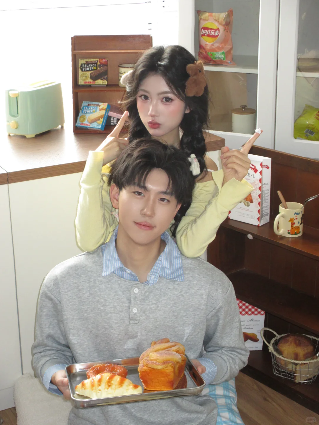 𝑺𝑨𝑵𝒀𝑼｜韩系情侣甜度超标啦💕