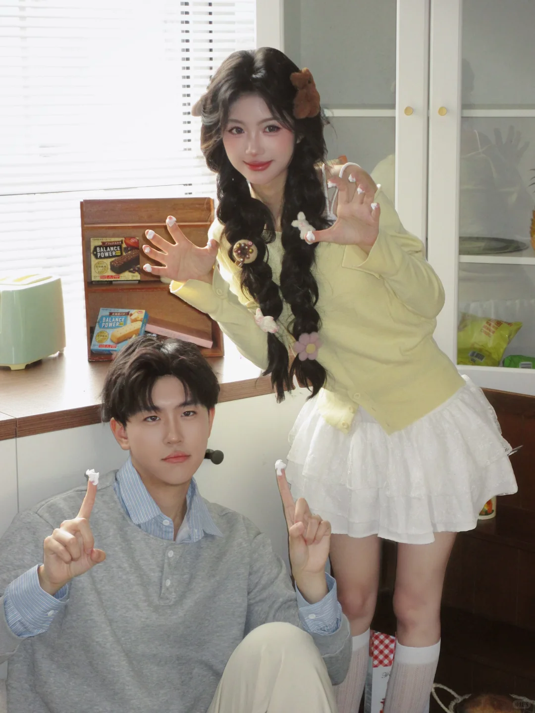 𝑺𝑨𝑵𝒀𝑼｜韩系情侣甜度超标啦💕