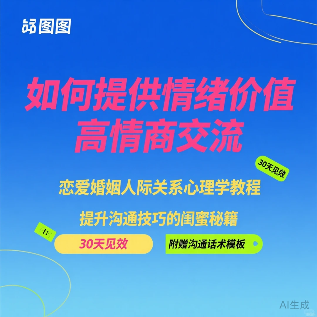 情商教程：恋爱婚姻人际高价值交流
