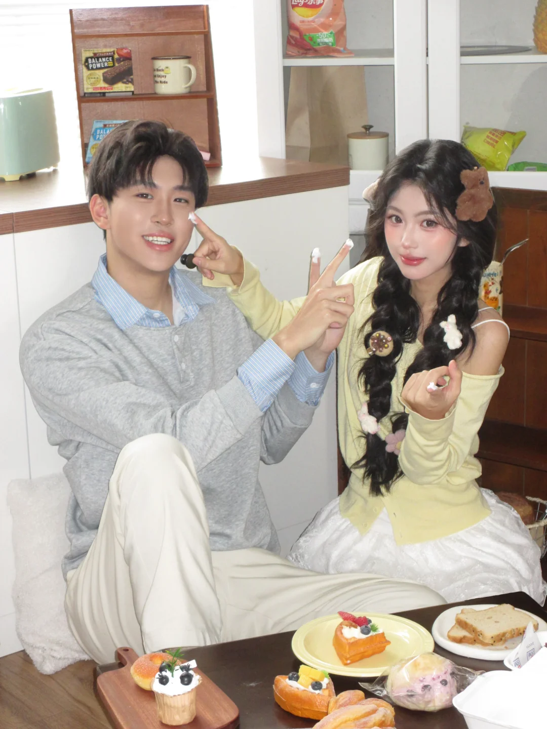 𝑺𝑨𝑵𝒀𝑼｜韩系情侣甜度超标啦💕