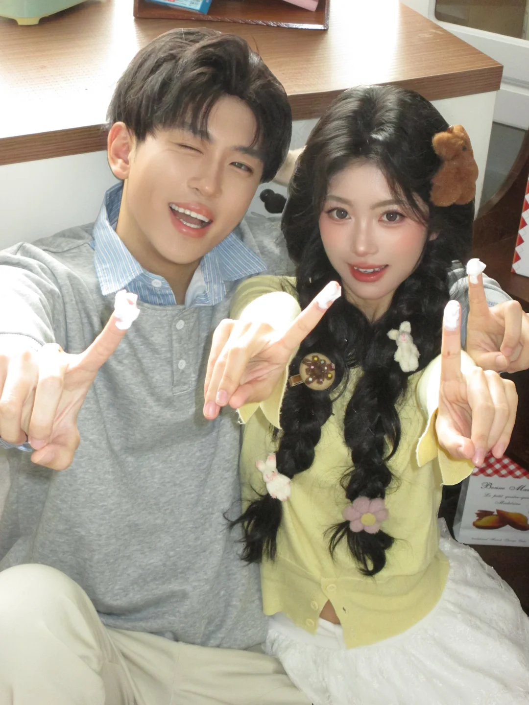 𝑺𝑨𝑵𝒀𝑼｜韩系情侣甜度超标啦💕