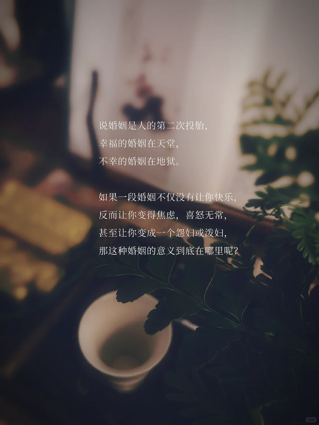 人生下半场，婚姻并不是全部