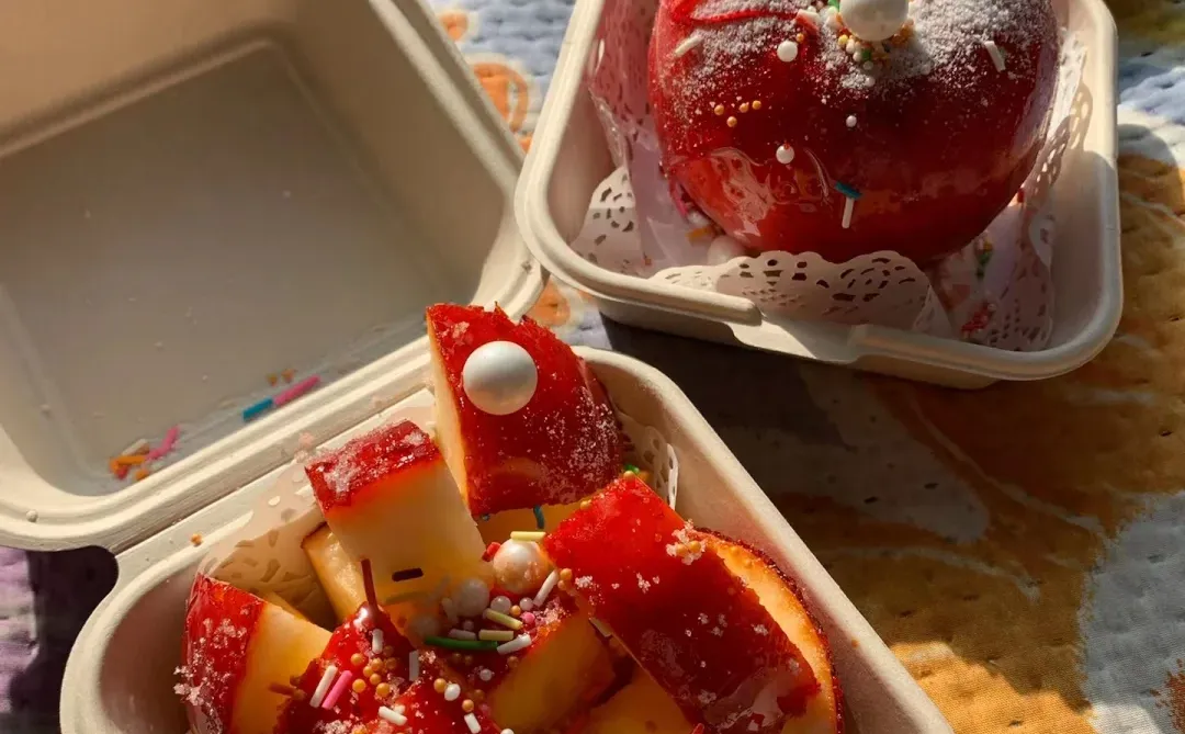 邯郸首家苹果糖！