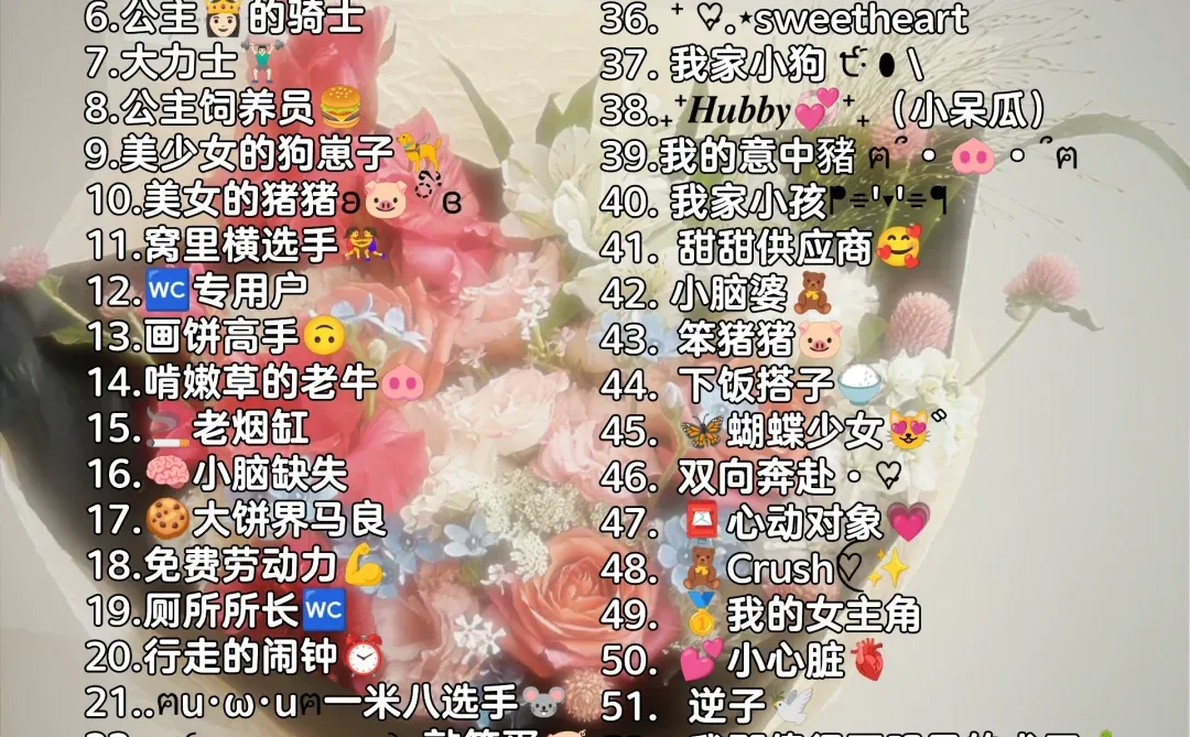 给男朋友⌇⸝ဗီူ⸜⸝ဗီူ⸜⋆꙳备注