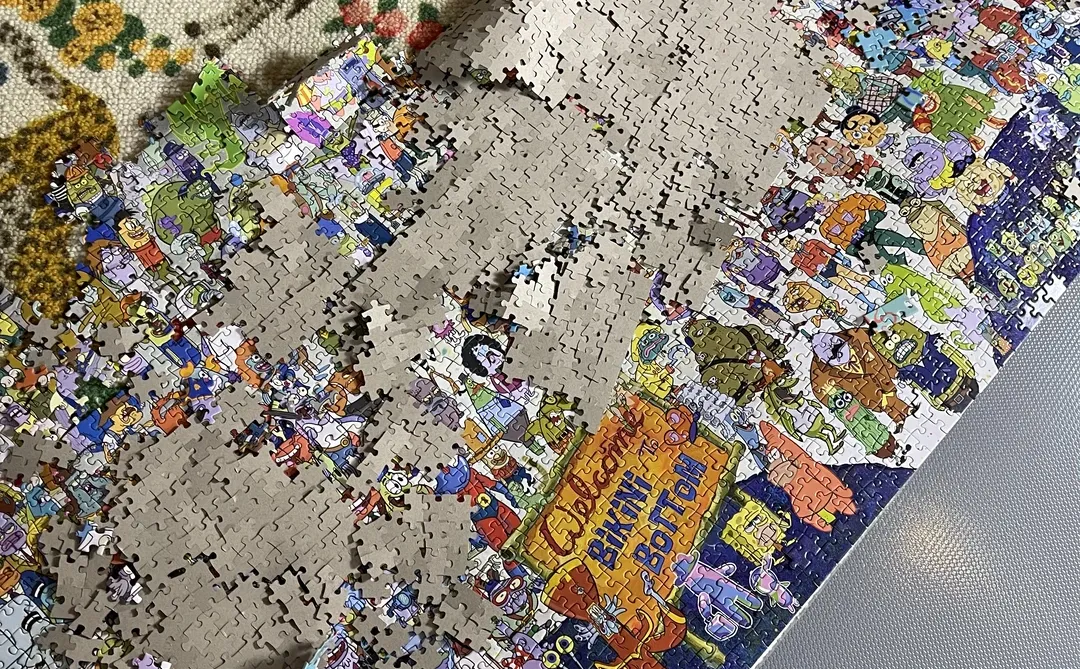 天塌了 整整拼了一个月