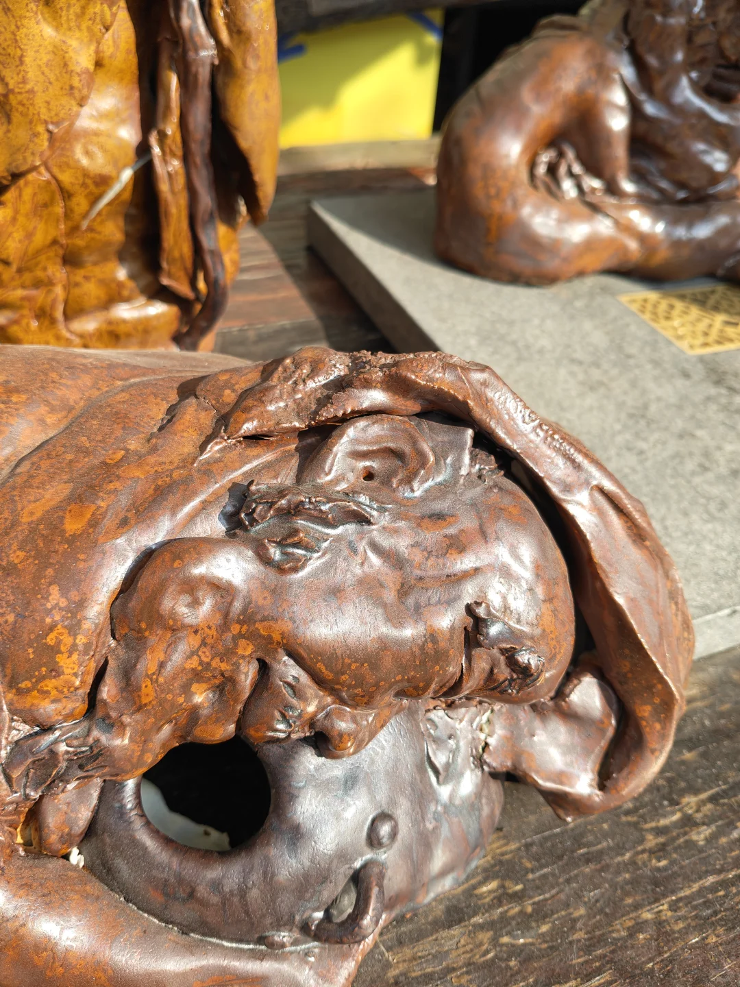 雕塑 艺术摆件 非遗传承 匠人精神 ##韦毛华陶意