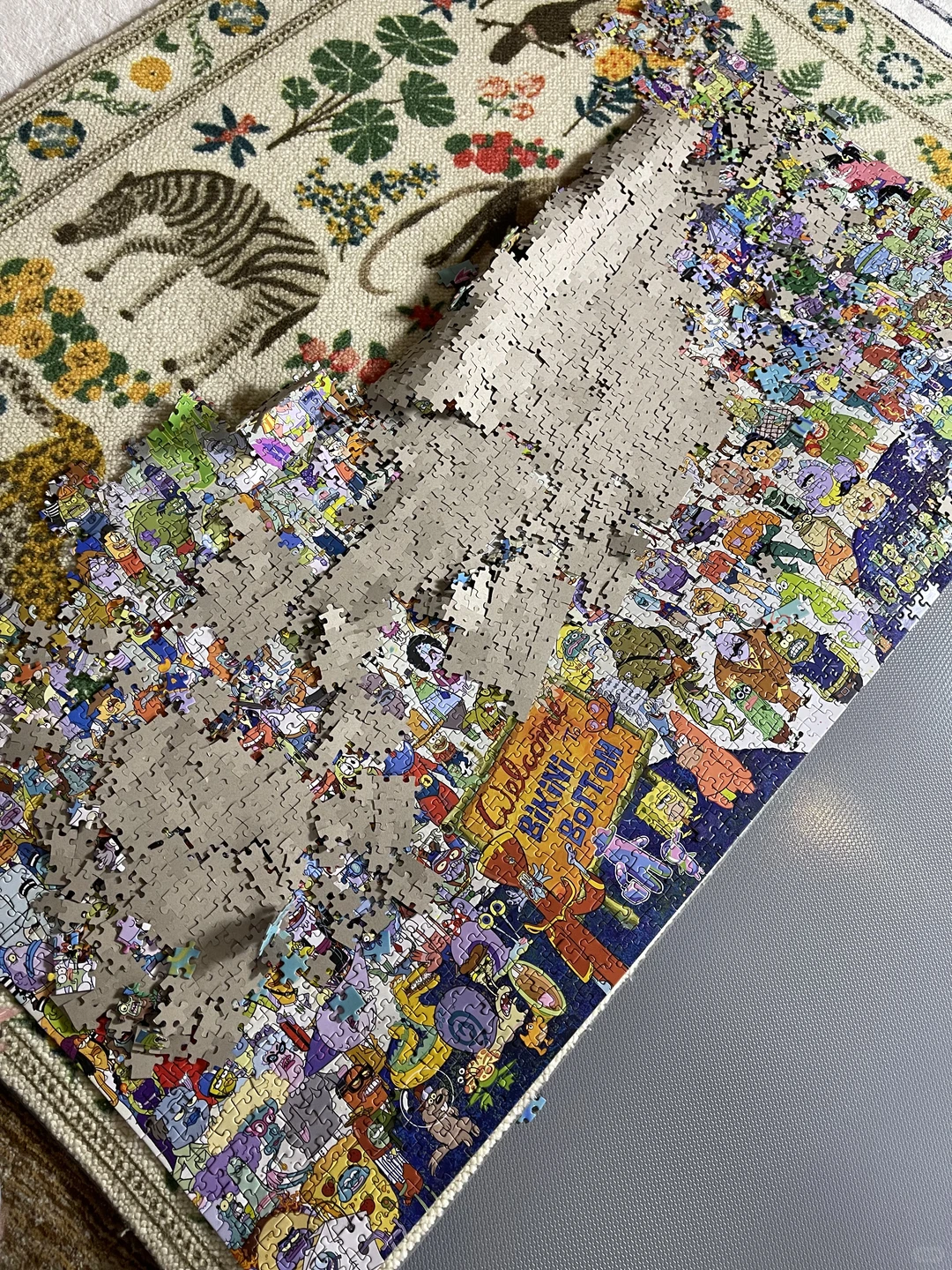 天塌了 整整拼了一个月