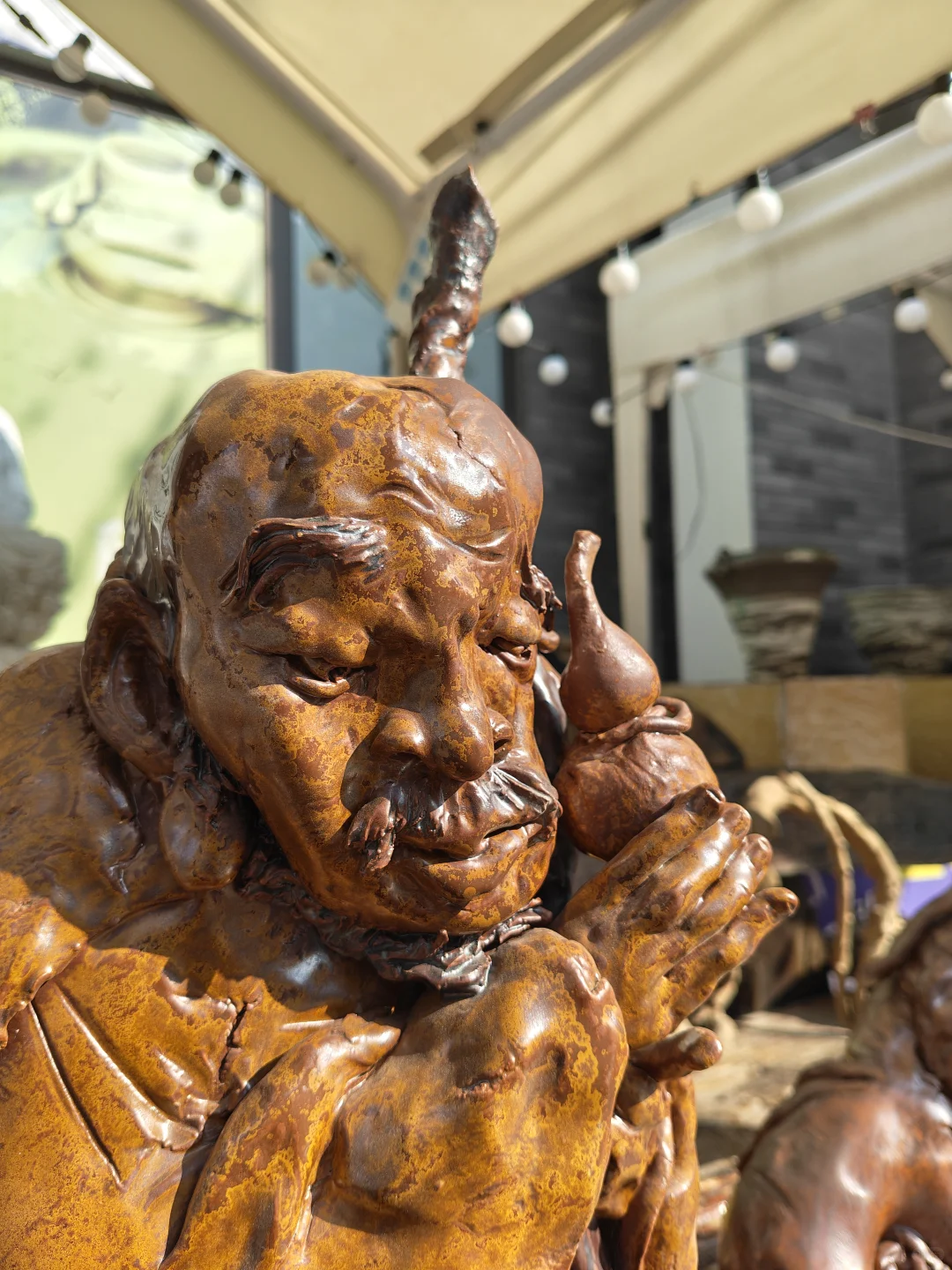 雕塑 艺术摆件 非遗传承 匠人精神 ##韦毛华陶意