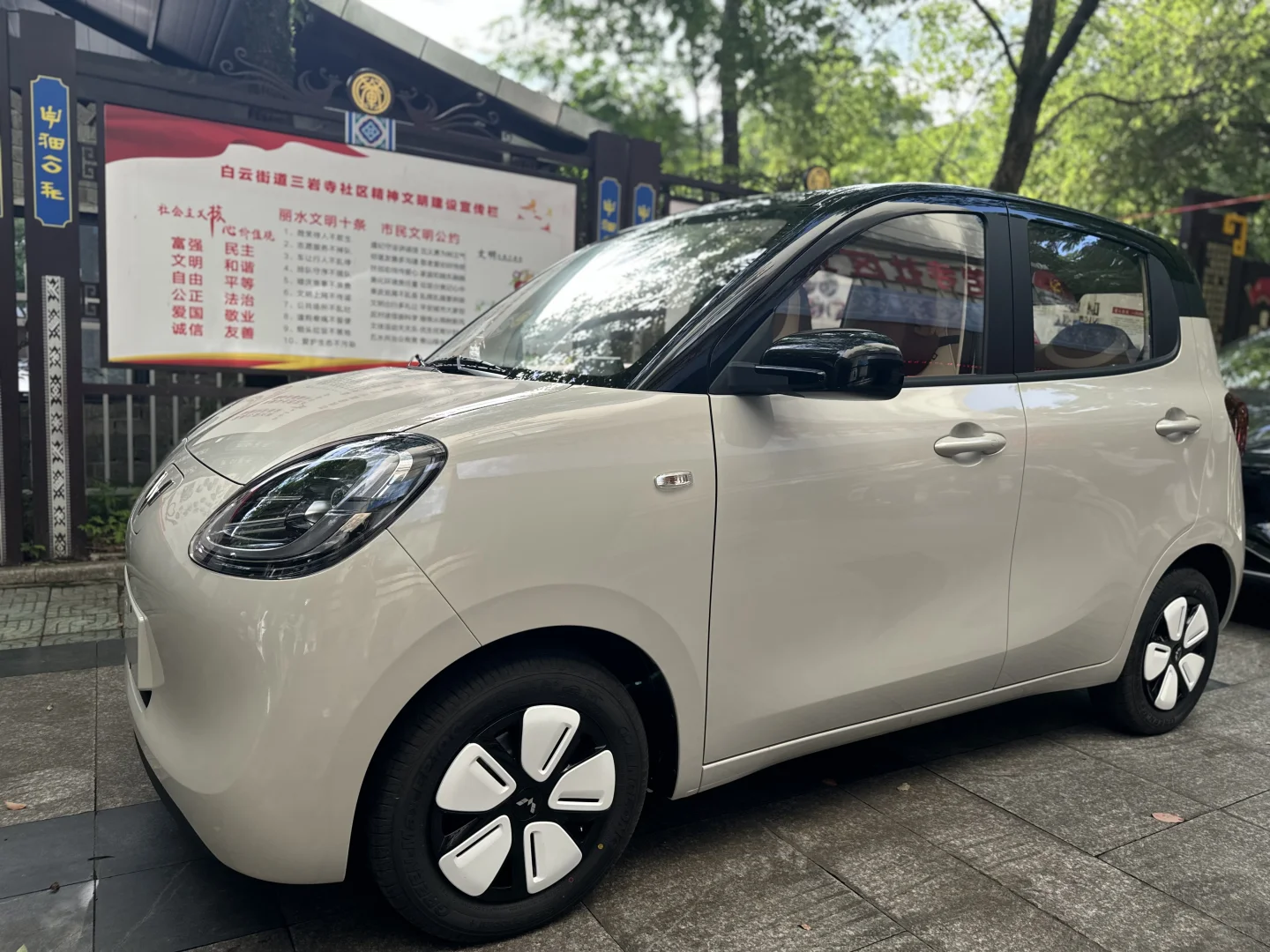 全款喜提五菱mini，可爱十连拍，好好看！