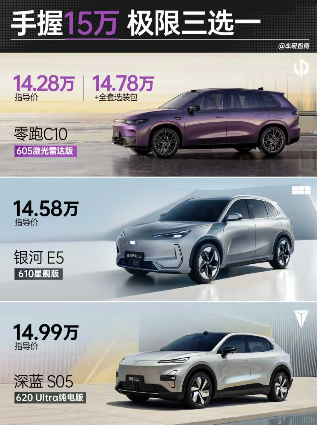 15万级SUV，这三款一定要看看