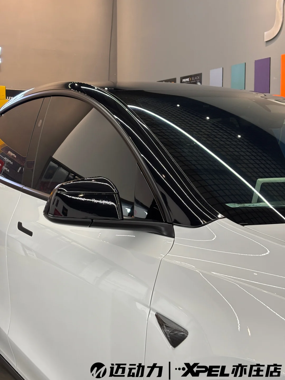 特斯拉Model YL贴XPEL，家用性能车质感拉满