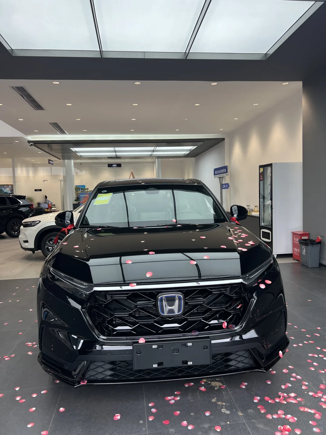 🚗💖「和老公一起提了混动CRV！省油又能装，家