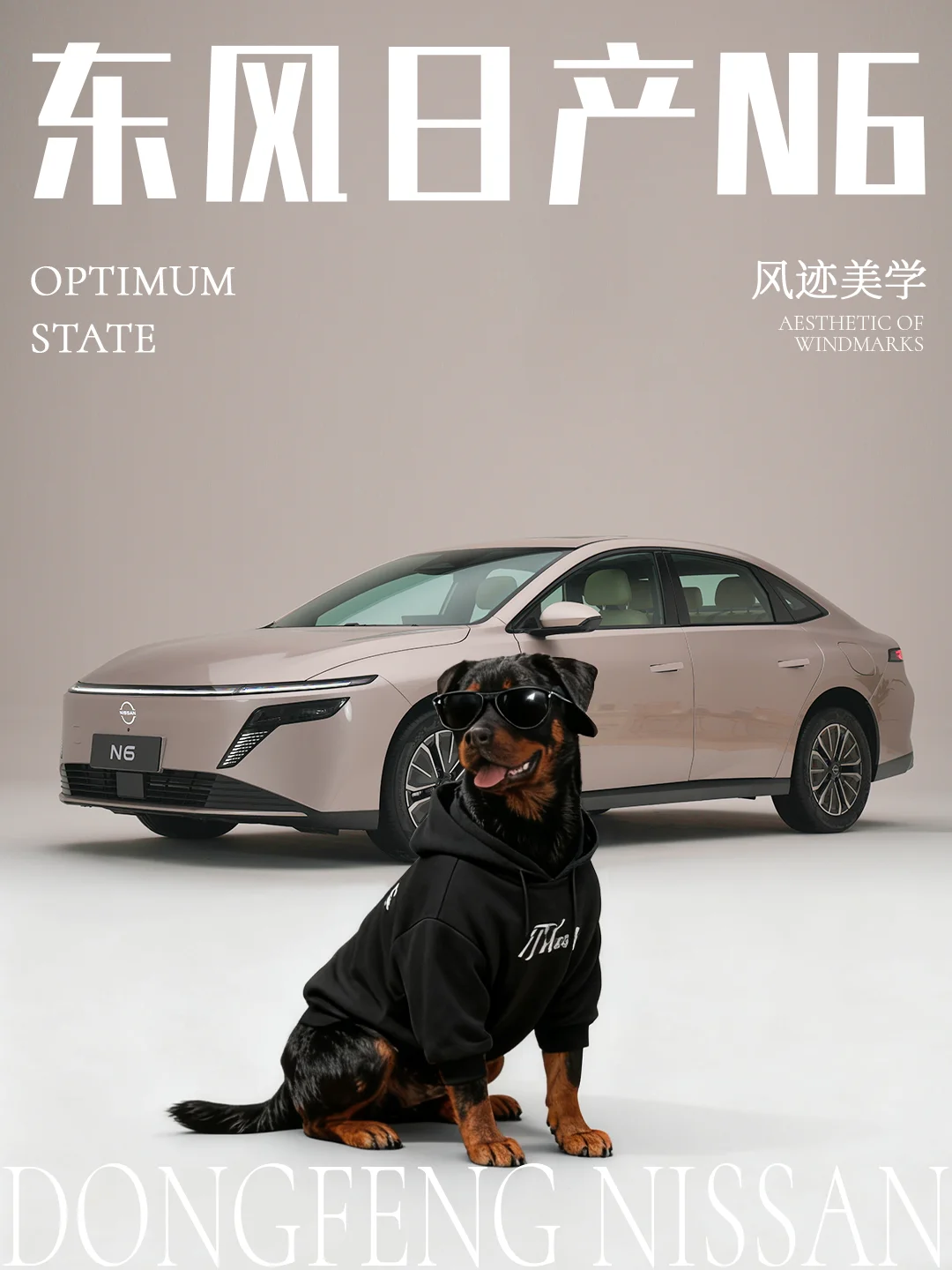 东风日产 N6× 潮酷萌犬｜风迹美学谁能不爱