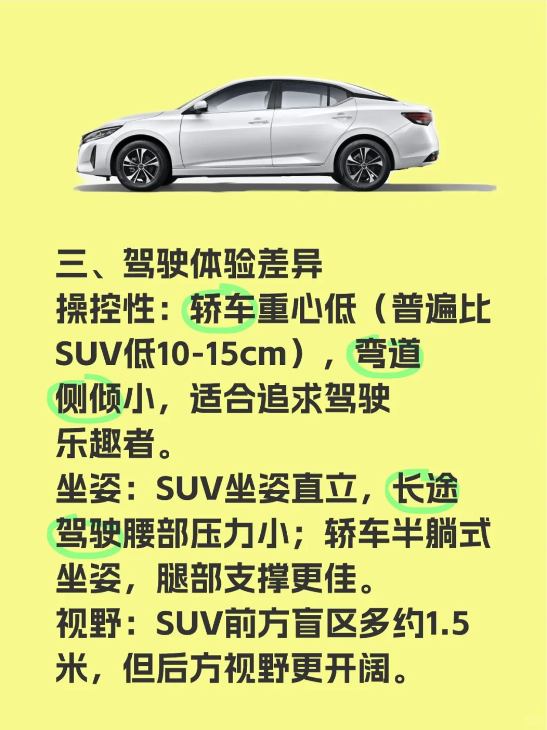选择轿车还是SUV？