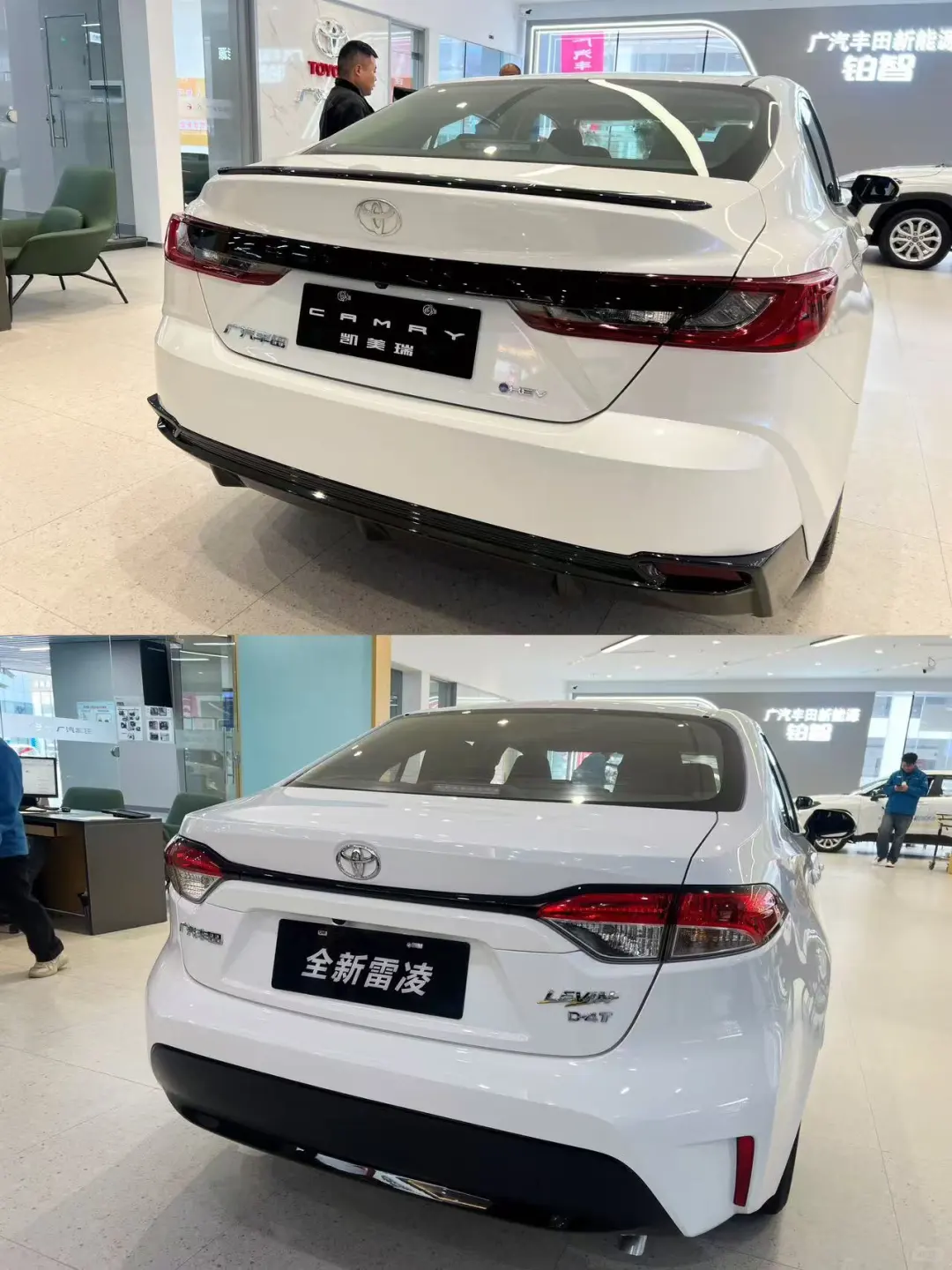 🚗广丰轿车｜雷凌🆚凯美瑞