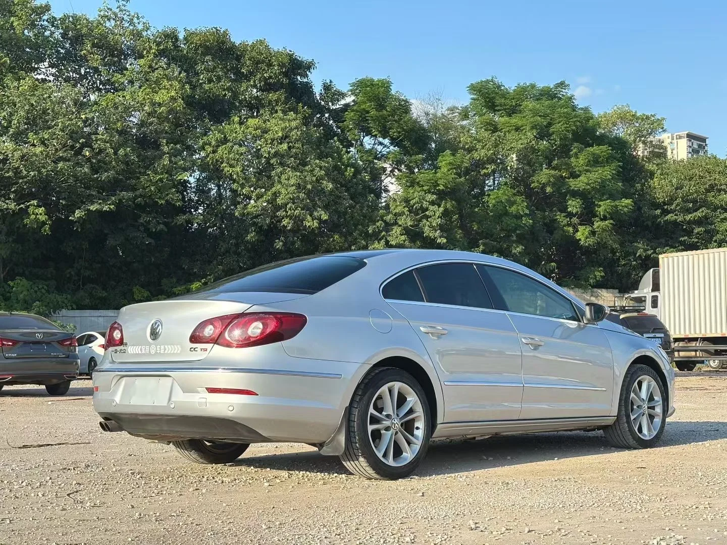 12年大众CC四门桥跑，无边框车门，2.0T