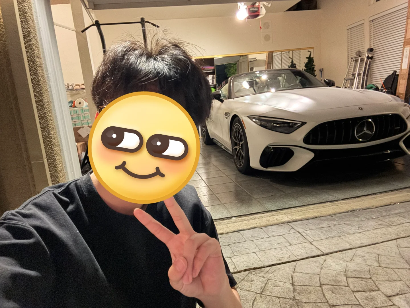 人生第一辆车 - 我也开上sl63了