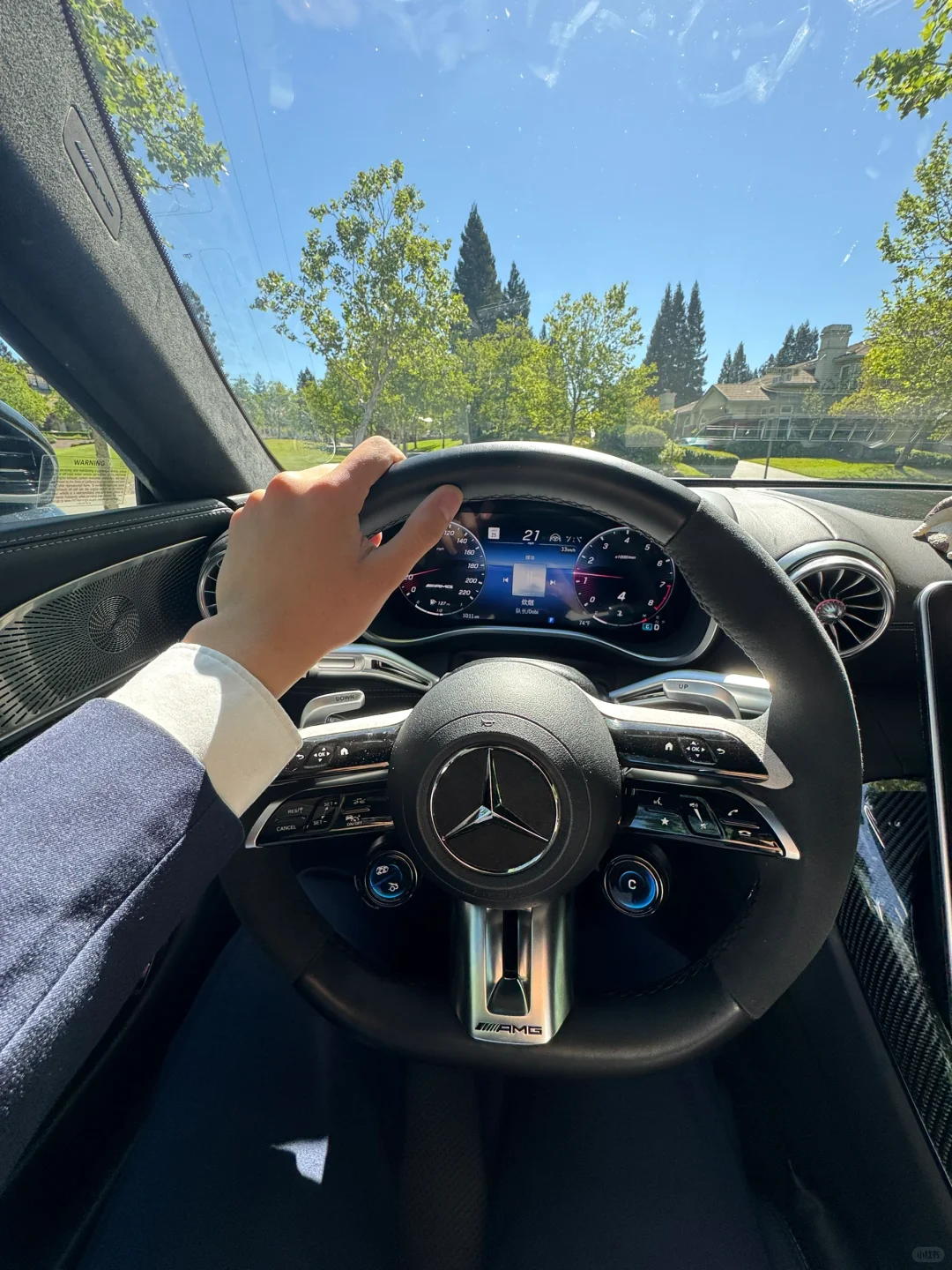 人生第一辆车 - 我也开上sl63了