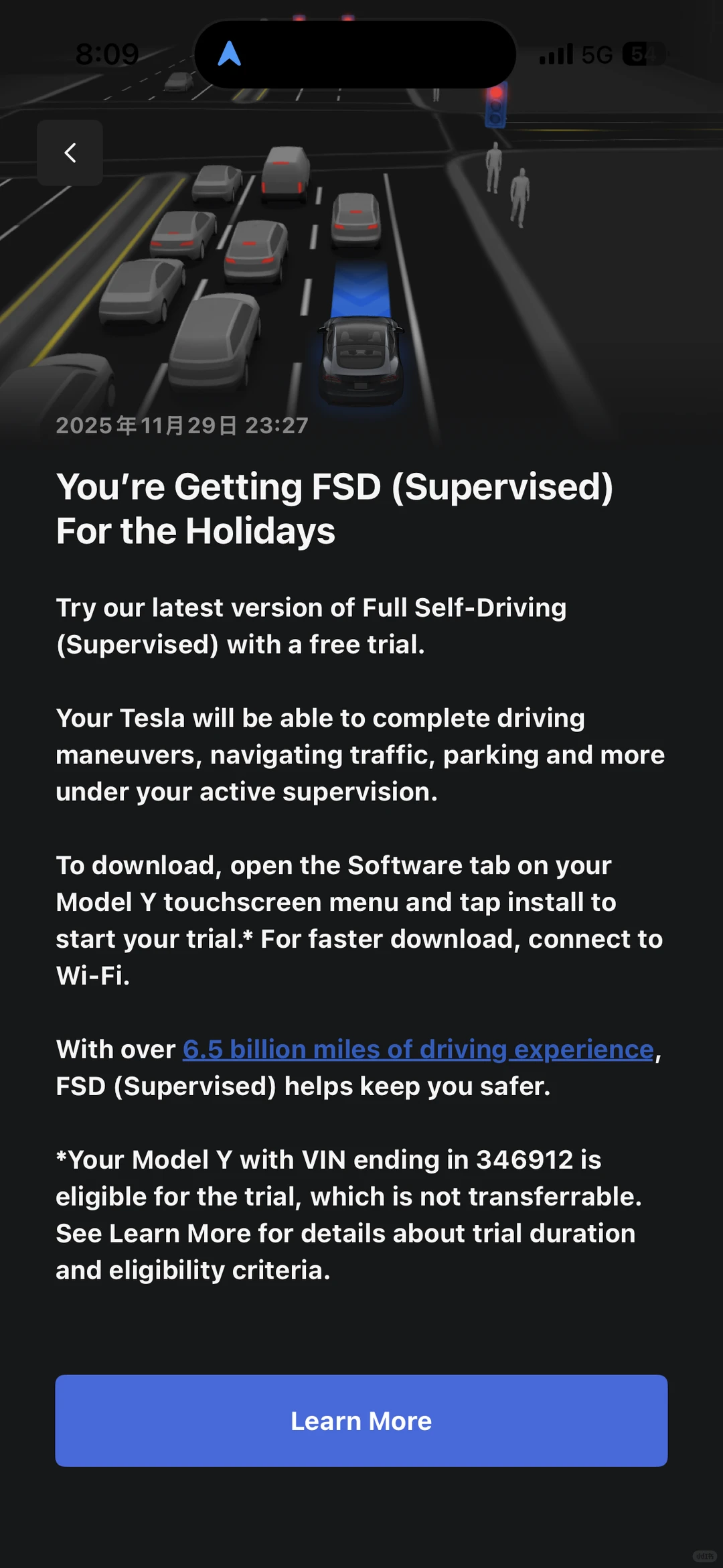 感谢榜一Tesla大哥送来的FSD