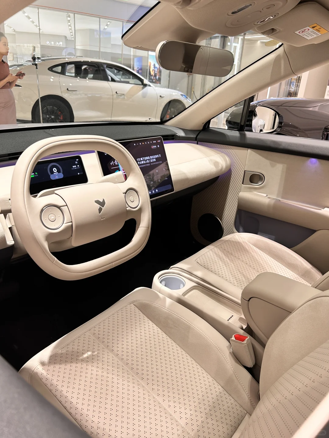 🌟 萤火虫灵感紫💜治愈系智能电动小车来袭！