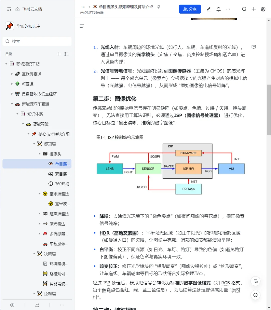 自动驾驶单目摄像头感知算法介绍，求职干货