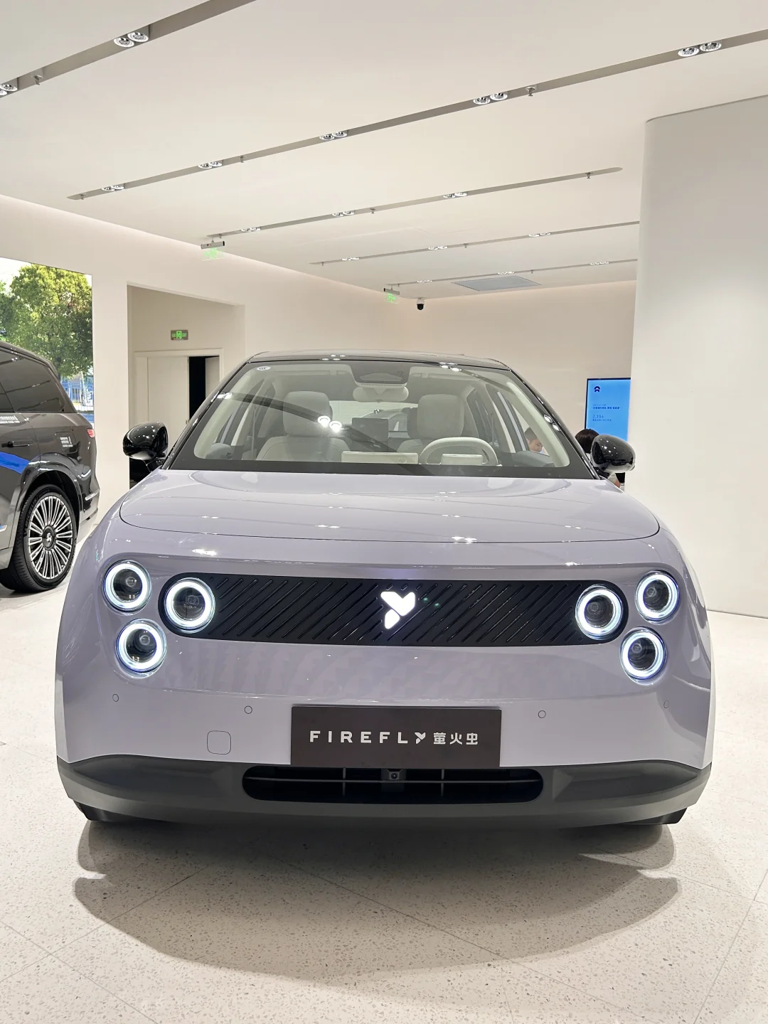 🌟 萤火虫灵感紫💜治愈系智能电动小车来袭！