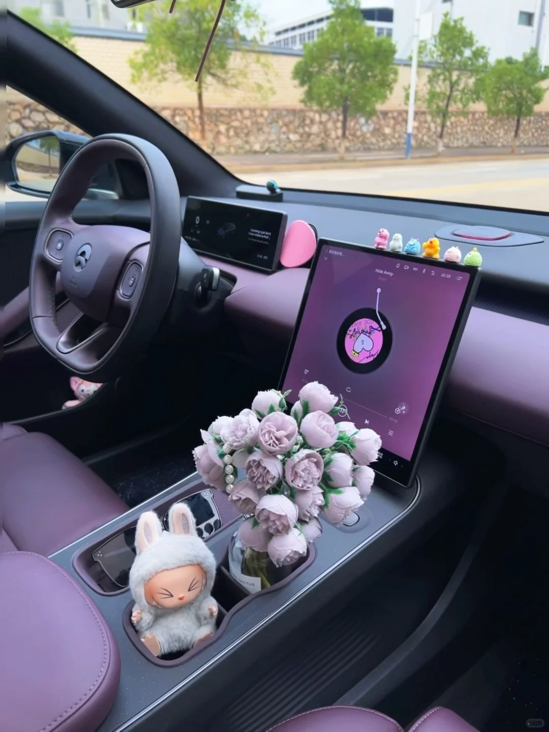 颜值控狂喜💜蔚来电驭紫 太太太香了‼️