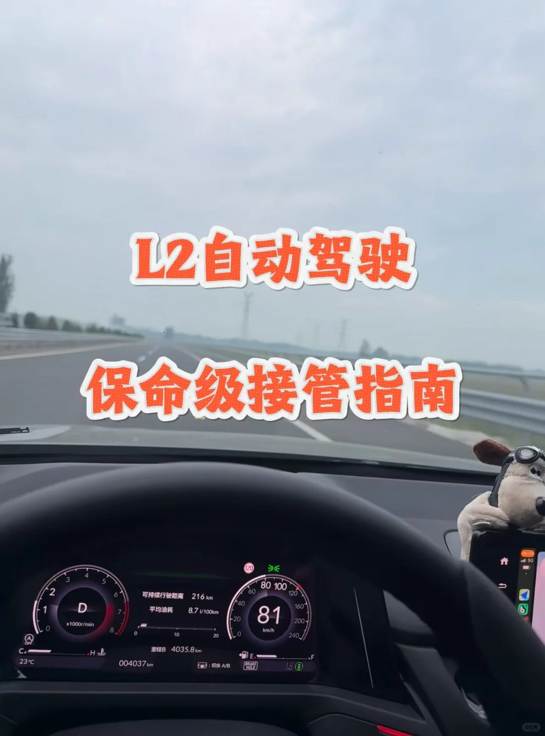 L2自动驾驶保命级接管指南