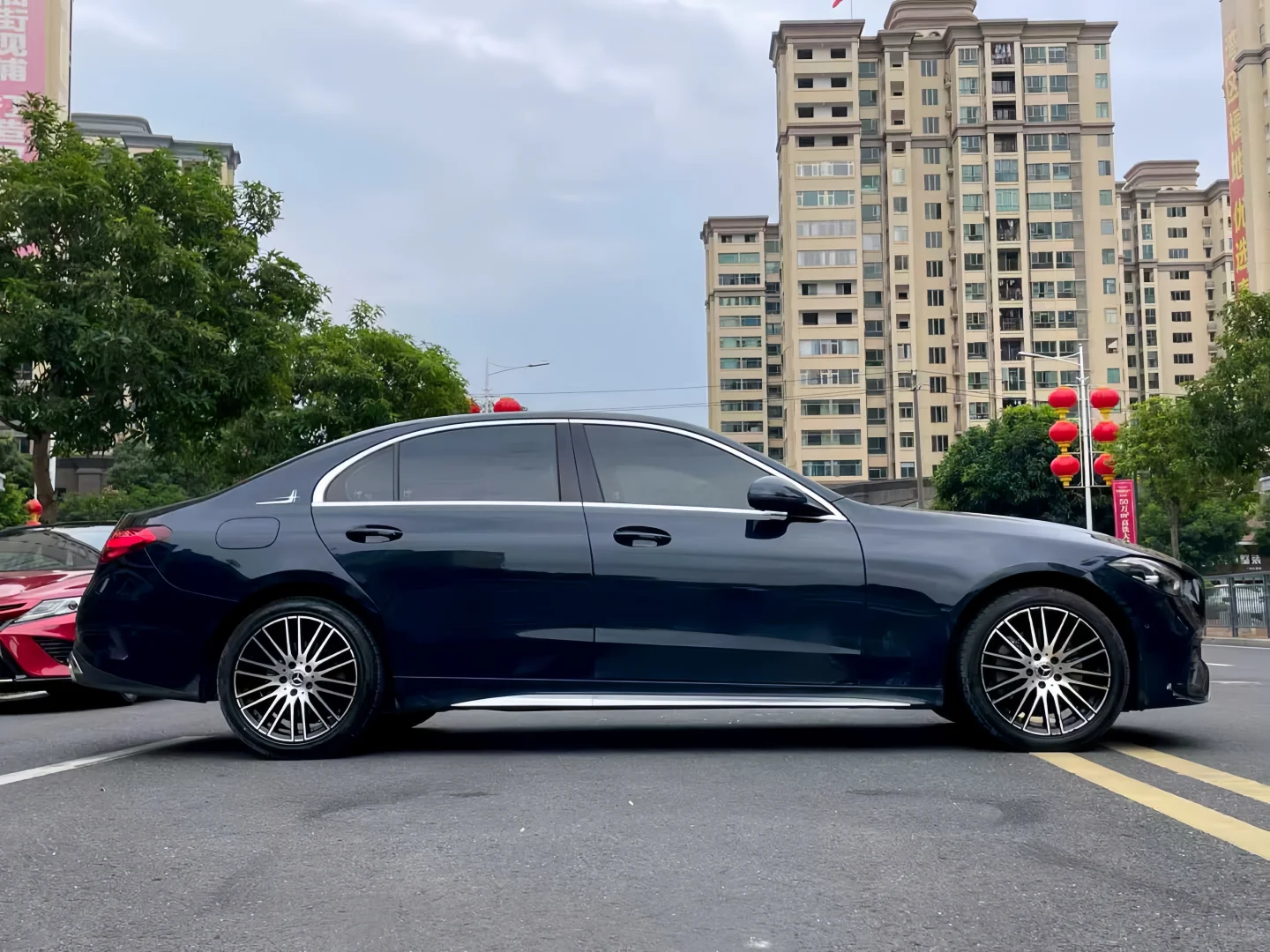 个人急出2022款奔驰C260L 运动版 祖母绿