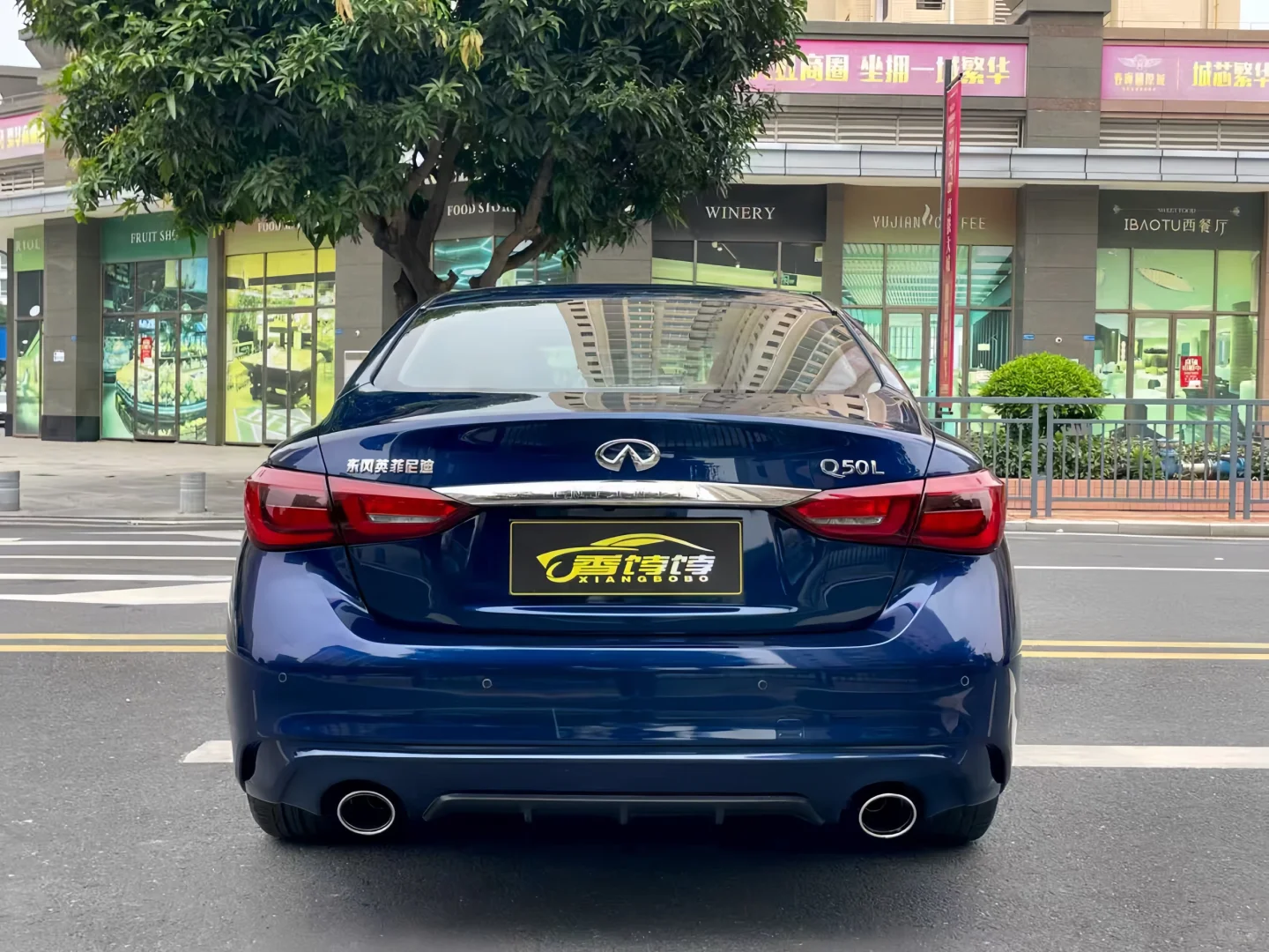 女神的神车 英菲尼迪Q50L 进享版