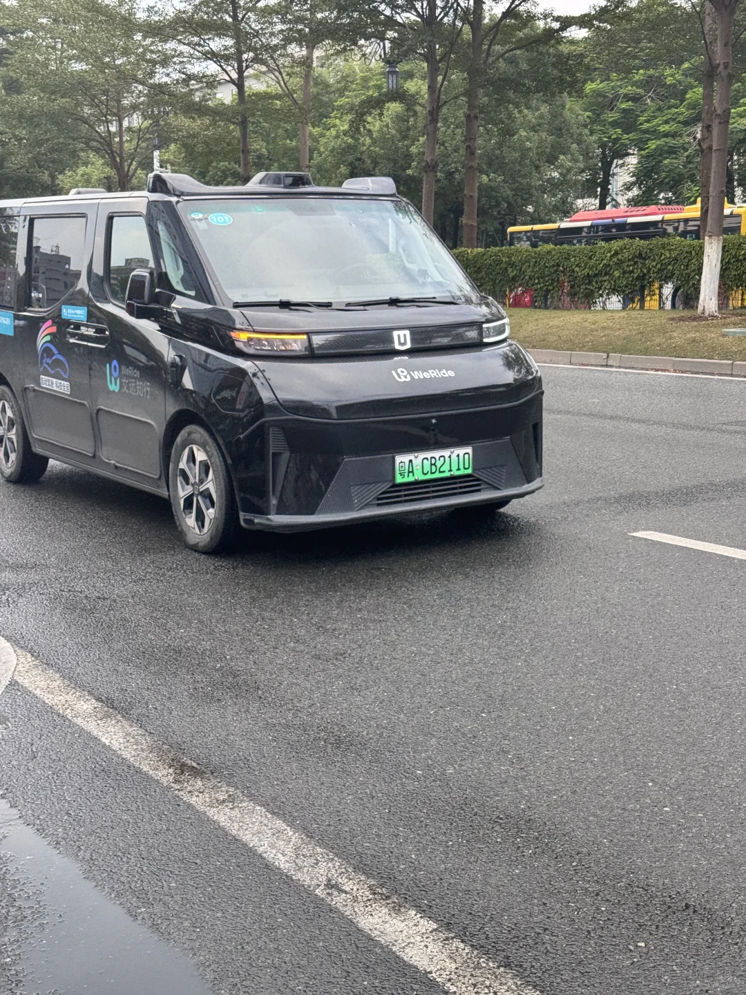 广州的无人驾驶