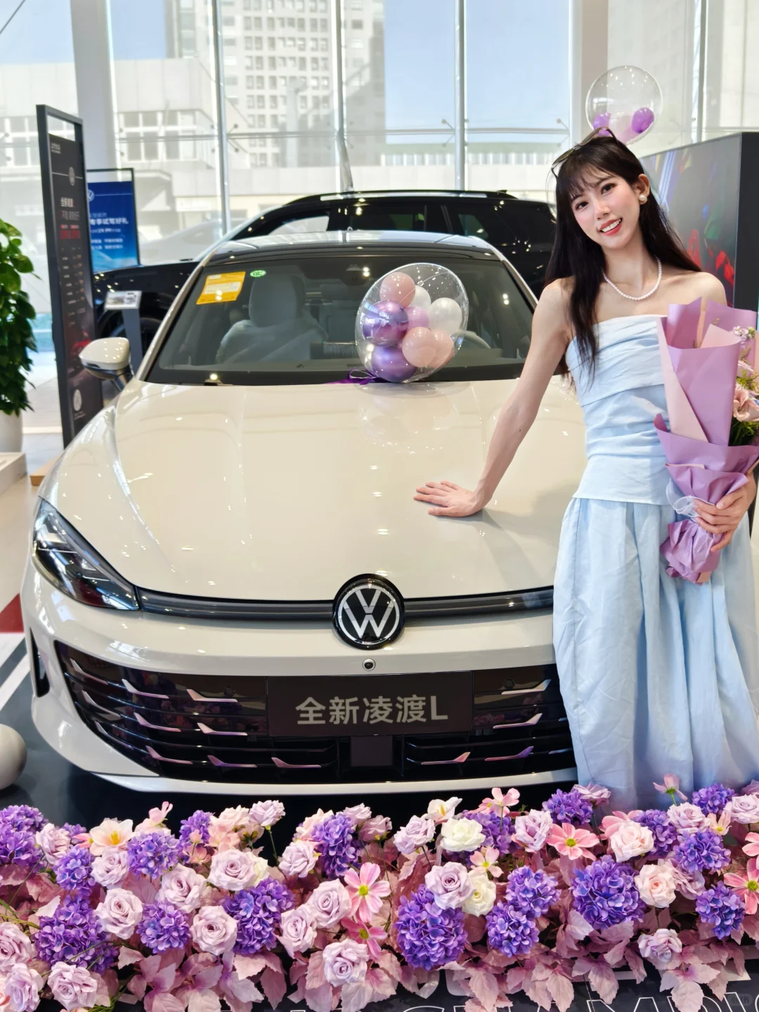 恭喜位女士 靠自己努力提到人生第一辆车