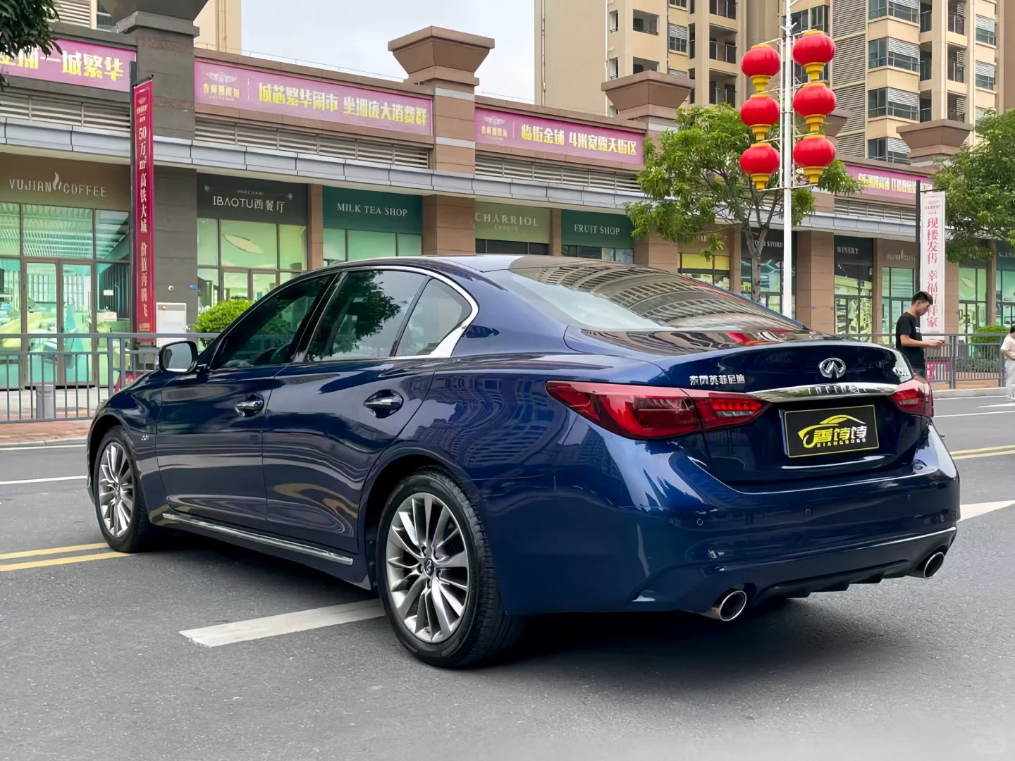 女神的神车 英菲尼迪Q50L 进享版
