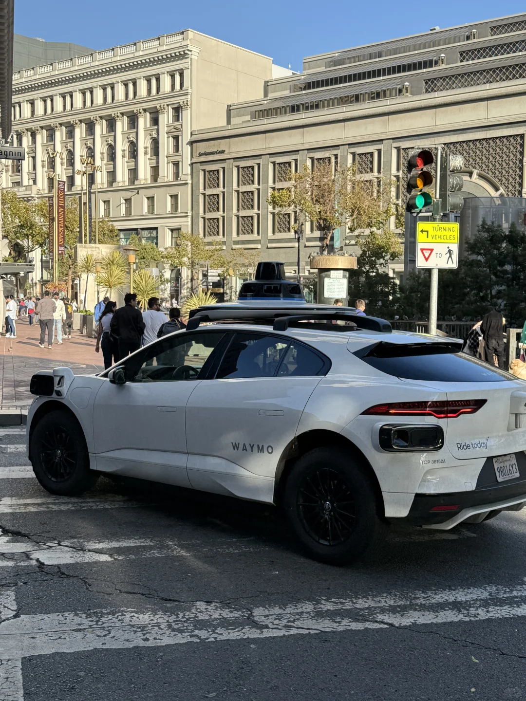 i人必打卡 旧金山Waymo无人驾驶出租车🇺🇸