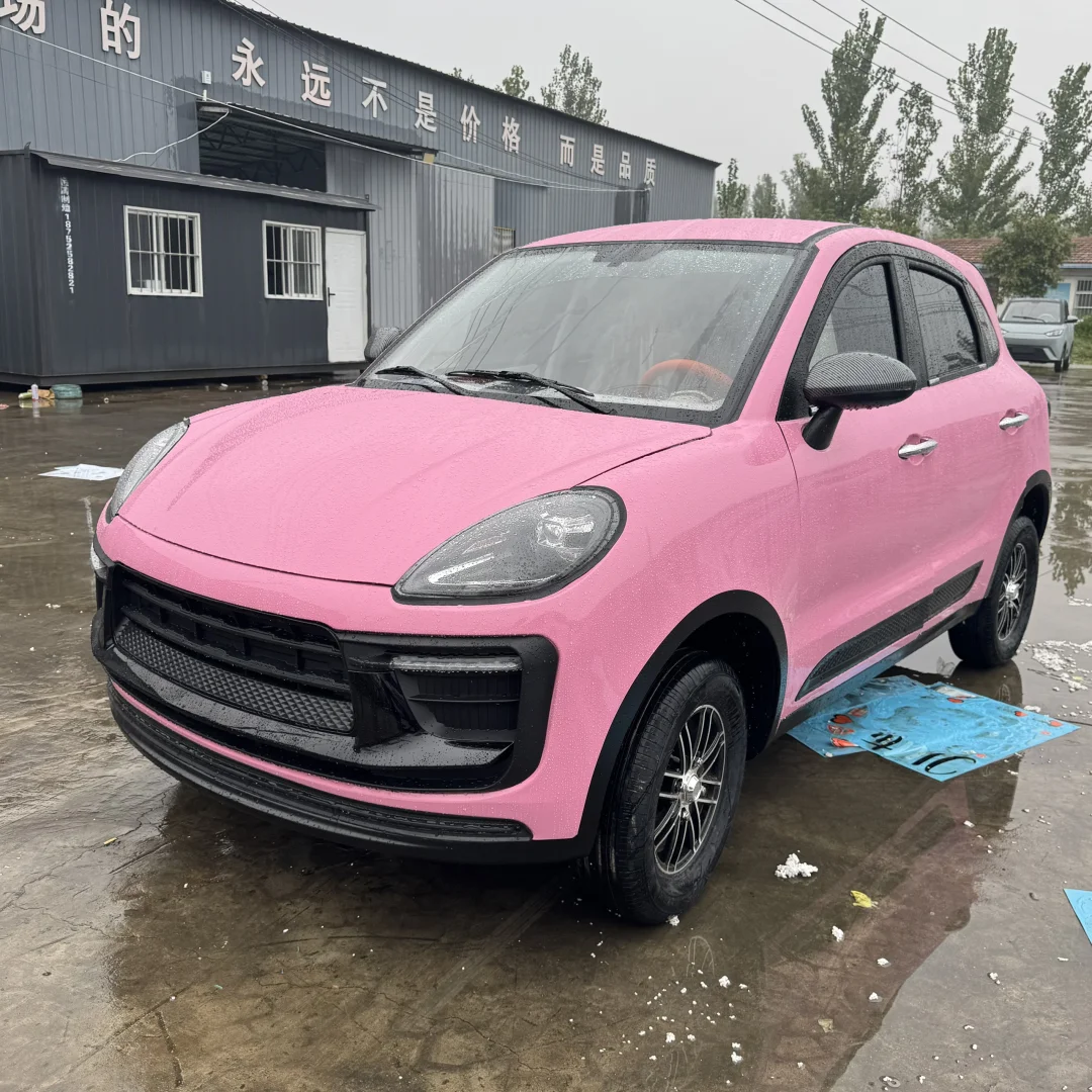 是谁能顶得住这颜色？！粉色卡宴