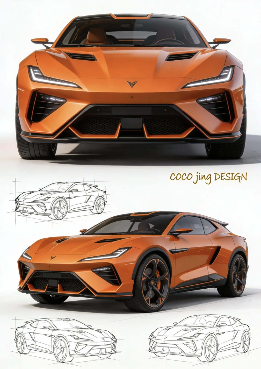 SUV概念车—原创设计作品