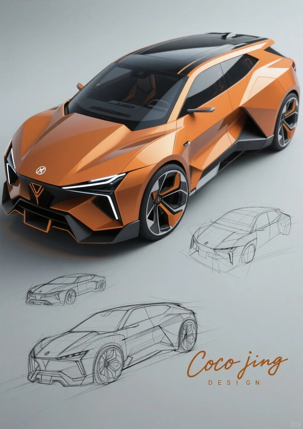 未来感SUV概念车—原创设计