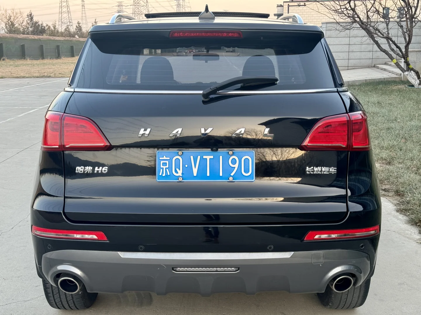 黑色SUV，18年哈弗H6酷派，北京个人一手车