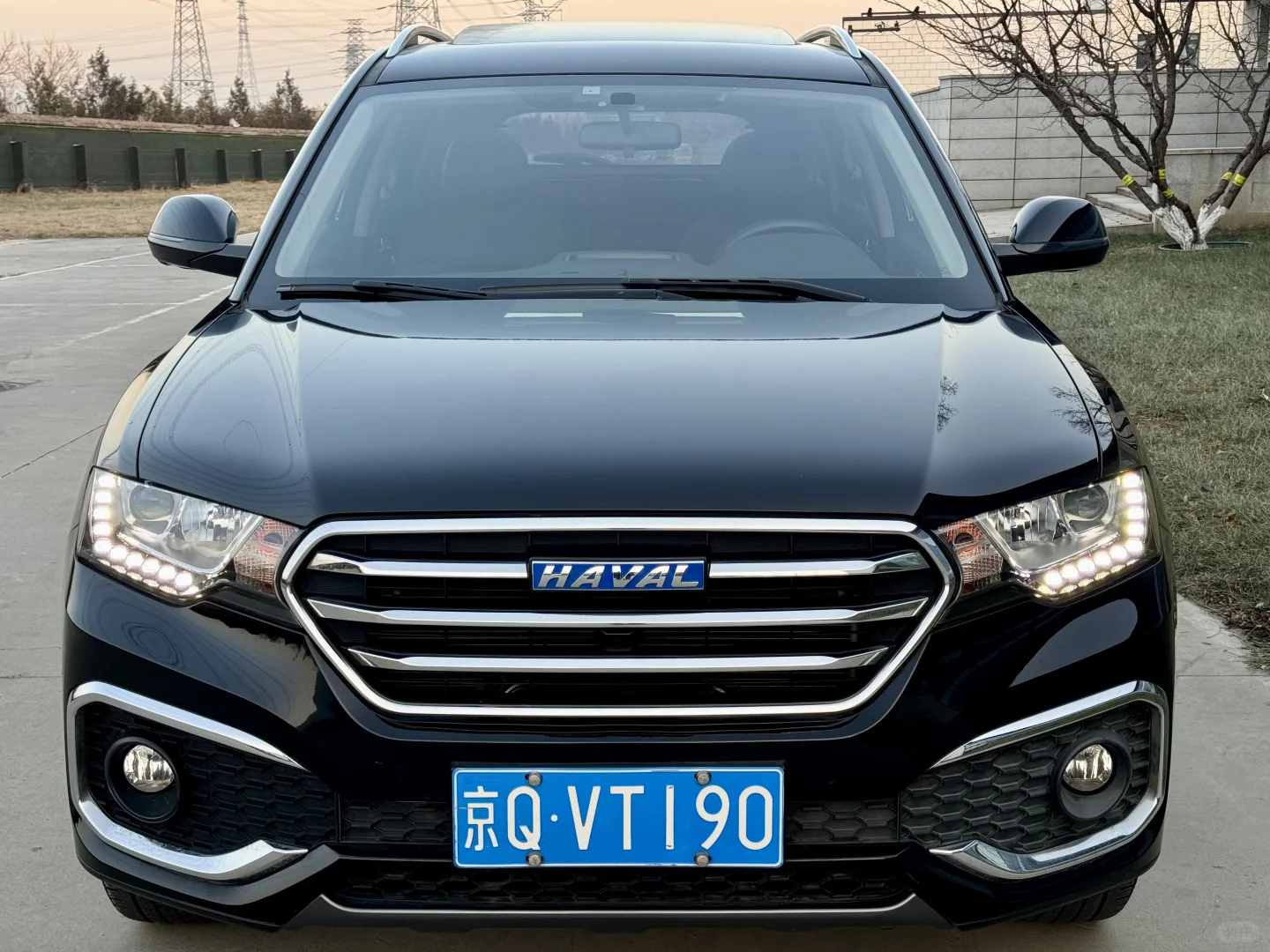 黑色SUV，18年哈弗H6酷派，北京个人一手车