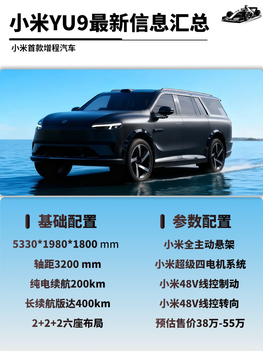 剑指高端，小米首款大型SUV YU9路试曝光