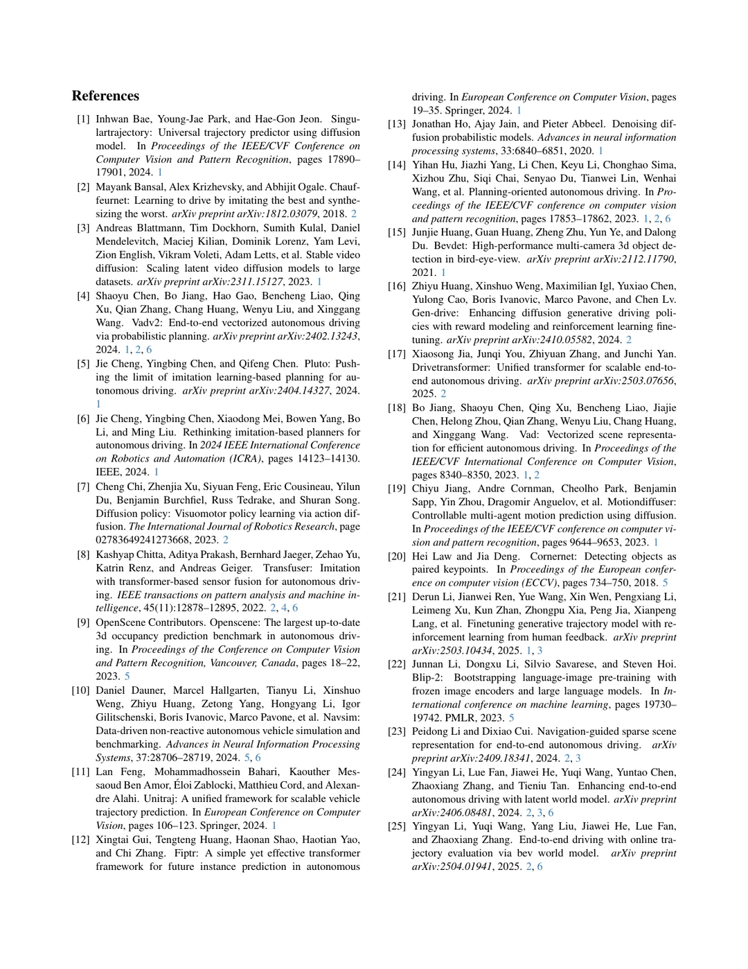 TrajDiff: 无感知标注端到端自动驾驶