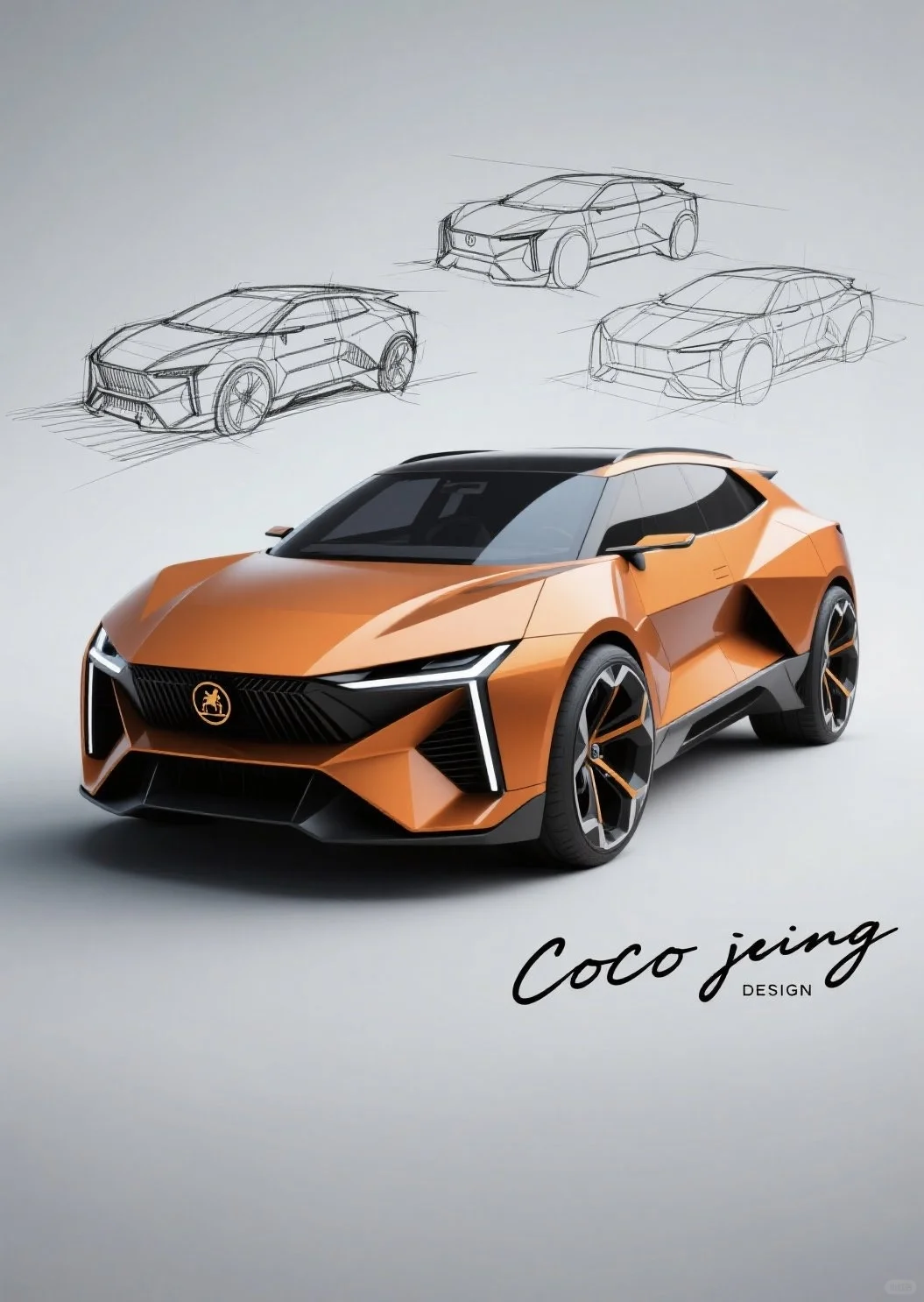 未来感SUV概念车—原创设计