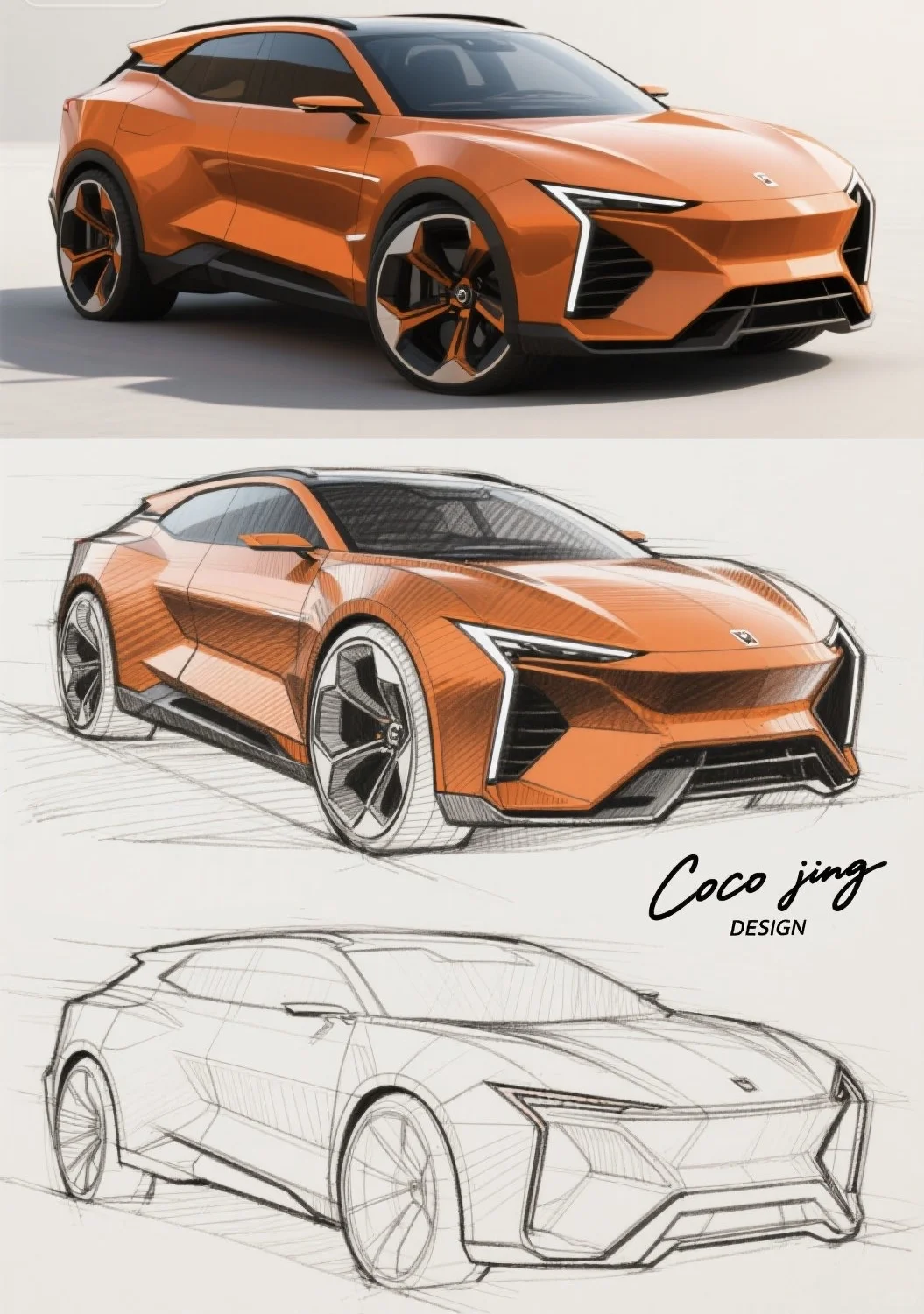 未来感SUV概念车—原创设计