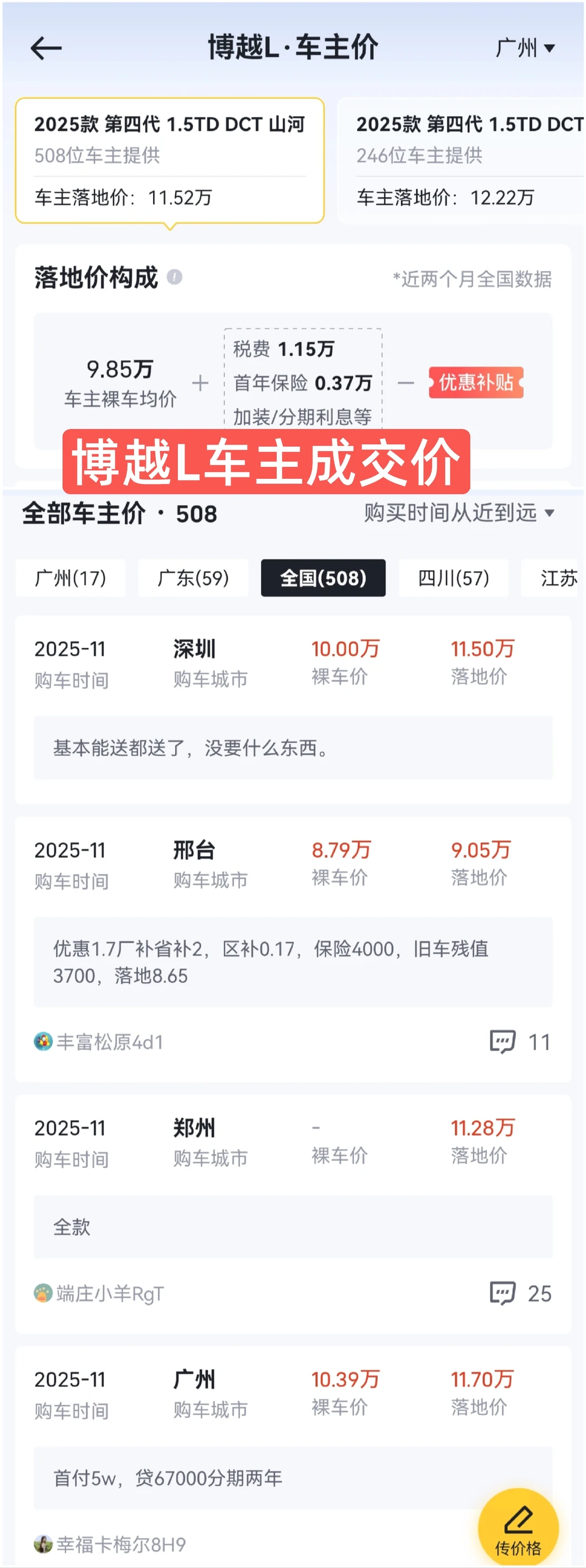 🔥10月燃油SUV榜：国产反杀合资？