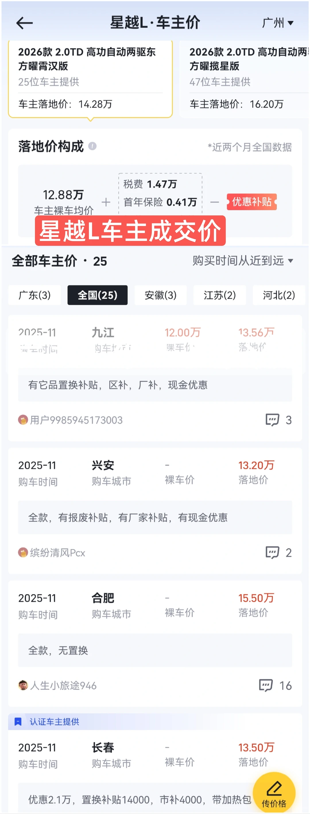 🔥10月燃油SUV榜：国产反杀合资？