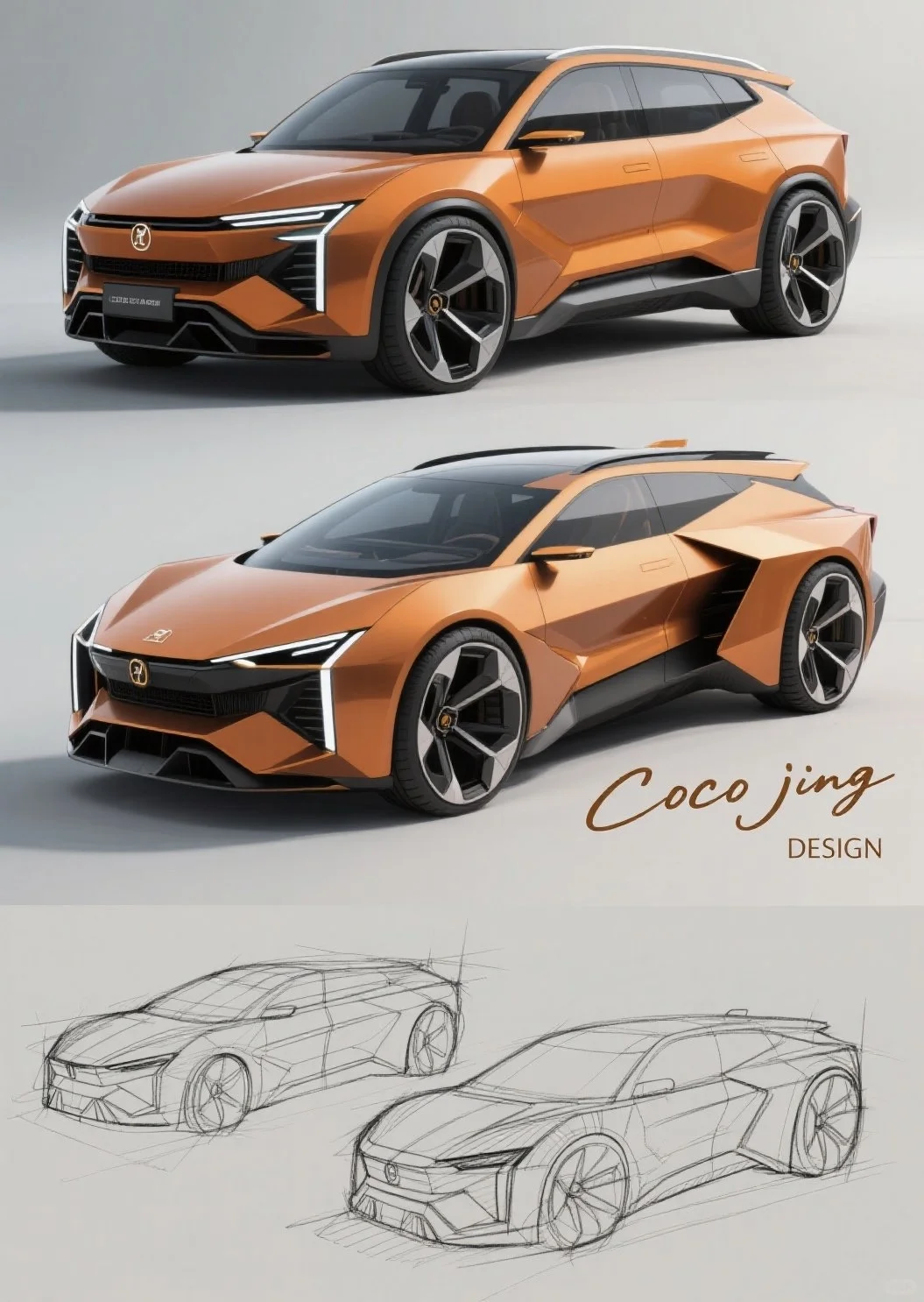 未来感SUV概念车—原创设计