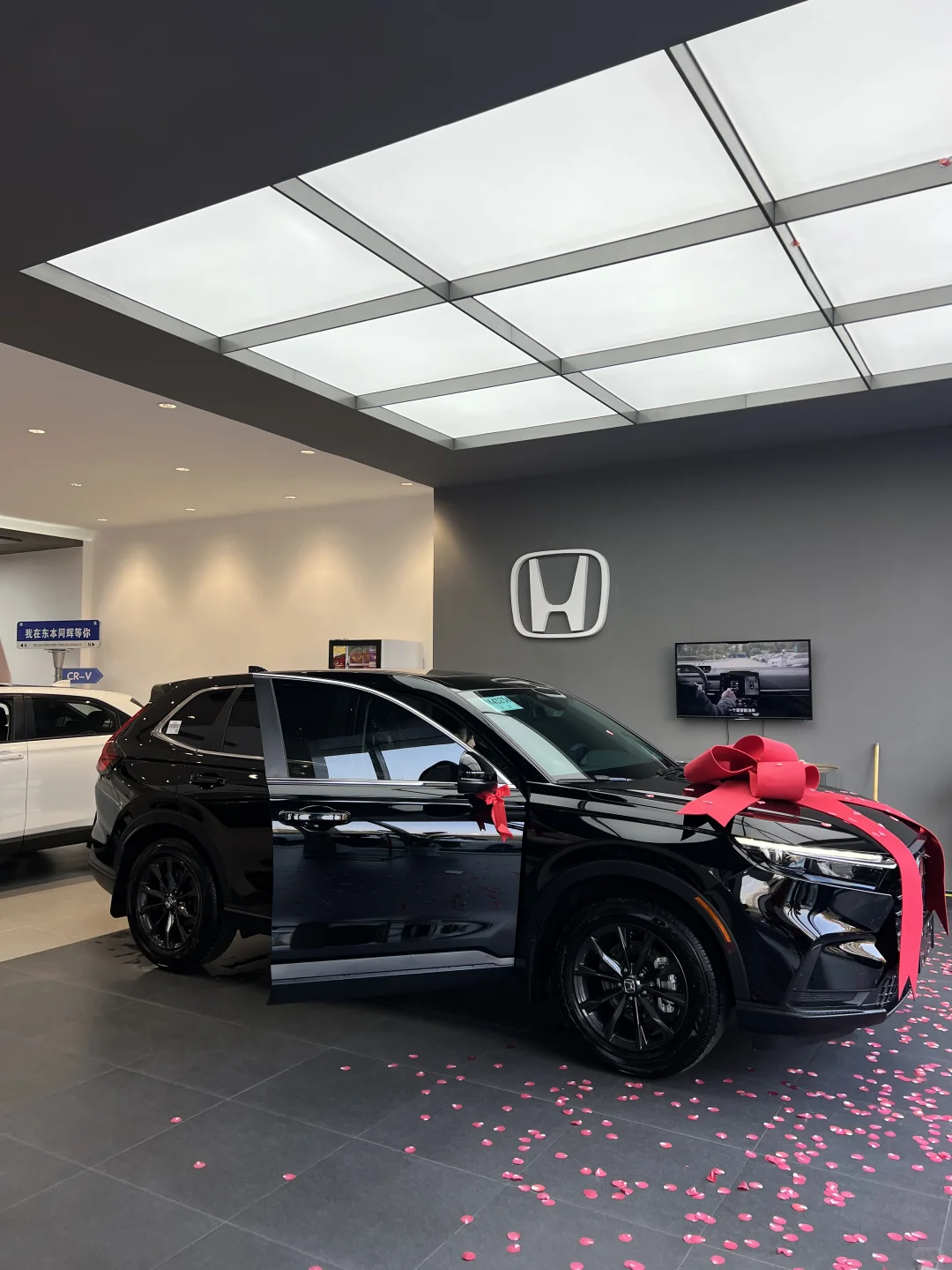 人生第一台SUV盲选成功本田CR-V， 全职搭子