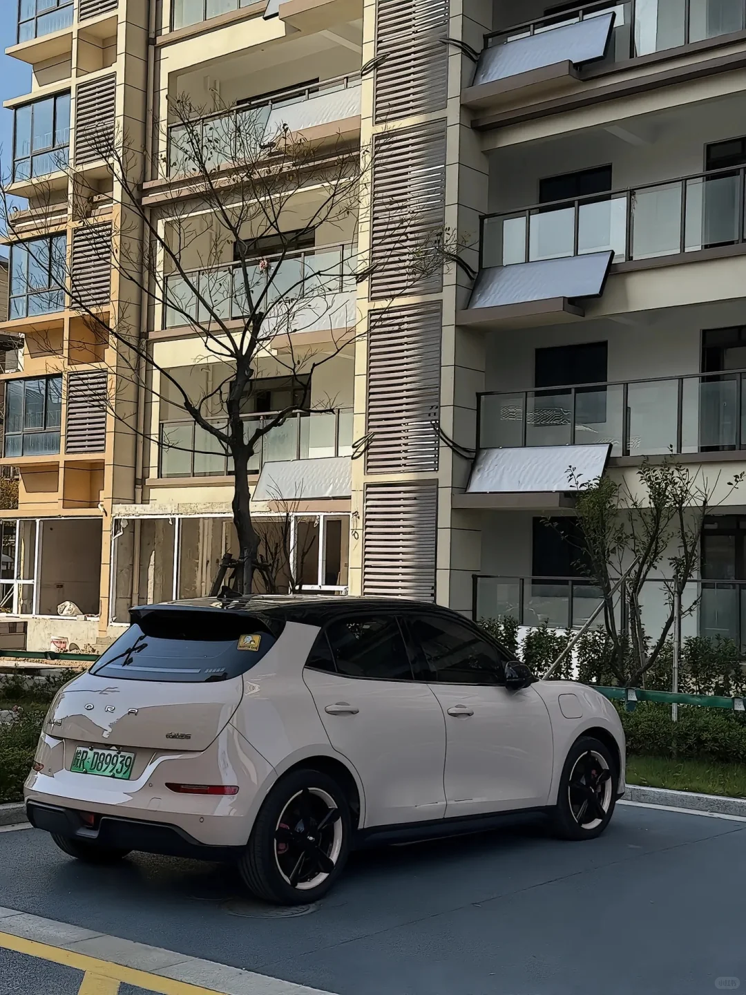 好猫是一款主打时尚智能的纯电动车型