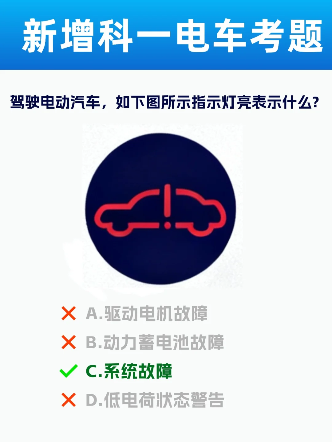 考前必看科目一电车考题！这些一定会遇到