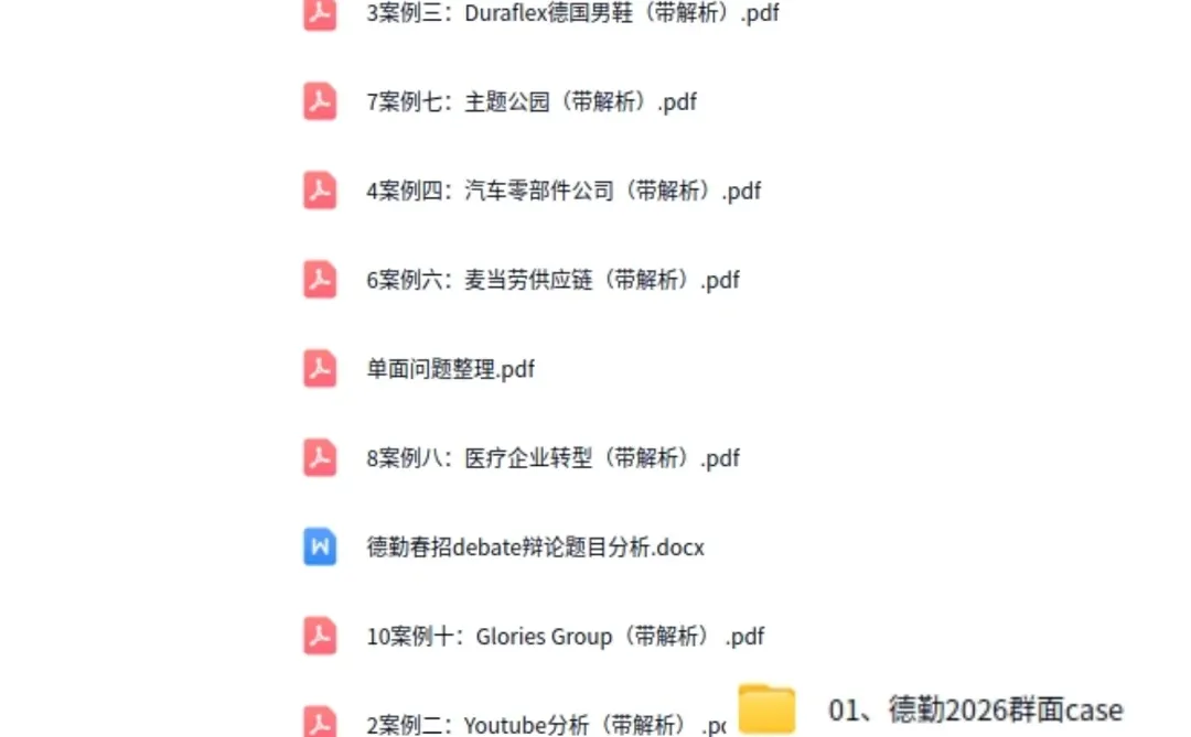 德勤群面case网约车自动驾驶养老机器人分析